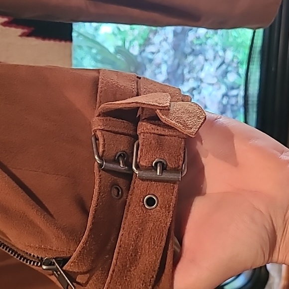 Lucky Brand suede leather jacket size small - Picture 5 of 14